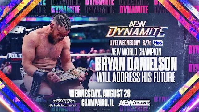 AEW Dynamite - Bryan Danielson future