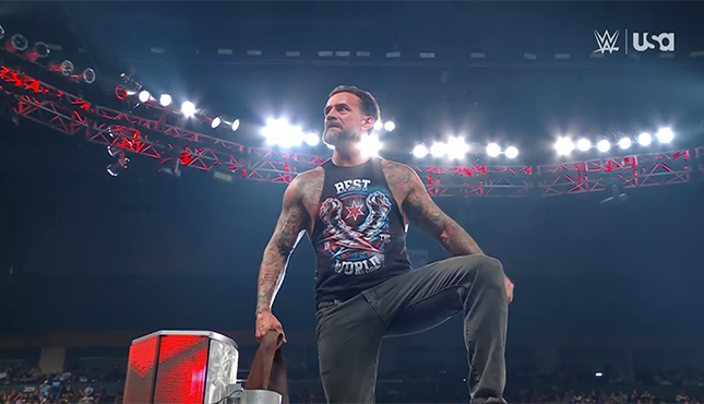 CM Punk WWE Raw