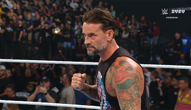 CM Punk WWE Raw 8-5-24