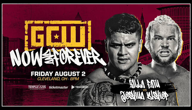 GCW Now and Forever Zilla Fatu Joshua Bishop