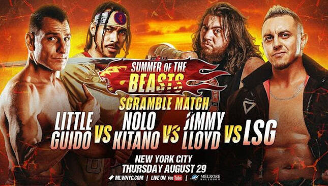 MLW Summer of the Beasts Little Guido