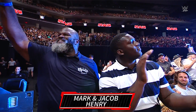 Mark Jacob Henry WWE Raw 8-12-24