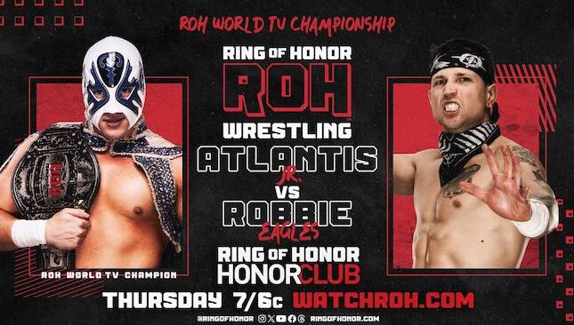 ROH TV - Atlantis Jr TV Title Bout