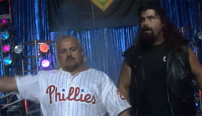 WCW Slamboree 1994 Kevin Sullivan Cactus Jack