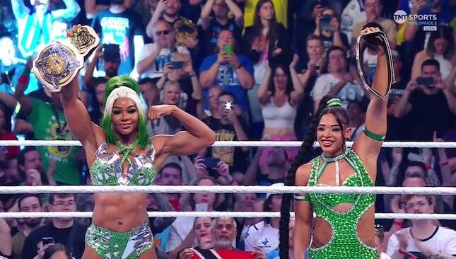 WWE Bash in Berlin Jade Cargill and Bianca Belair