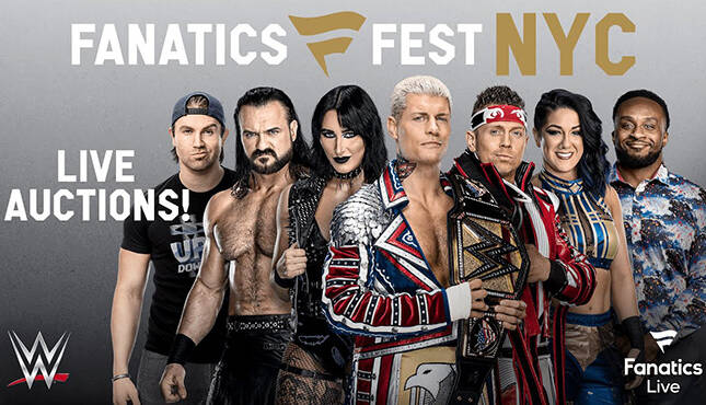 WWE Fanatics Fest Auction