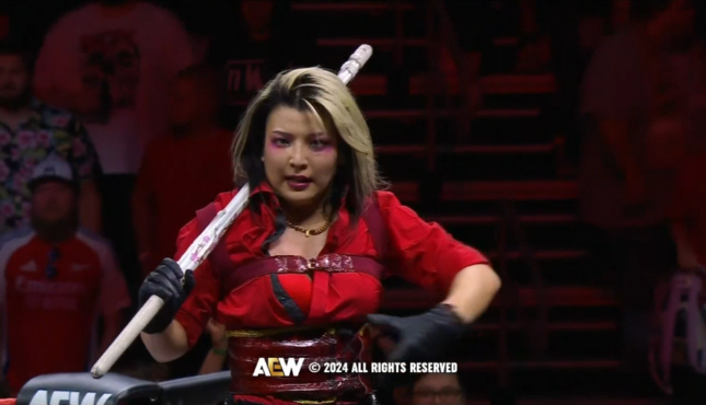 AEW Collision Hikaru Shida