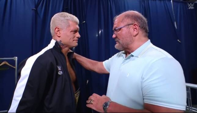 Arn Anderson Cody Rhodes WWE Summerslam