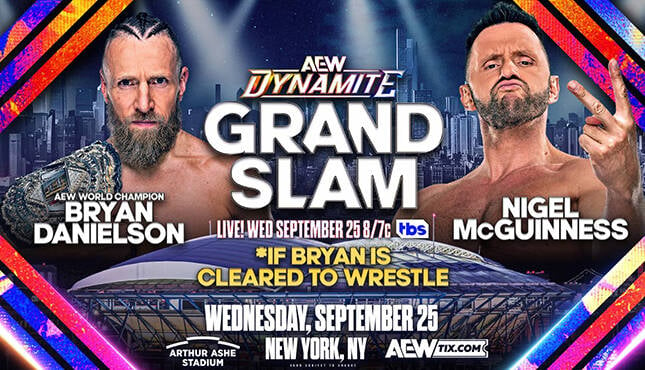 AEW Dynamite Grand Slam BD - Nigel McGuiness vs Bryan Danielson