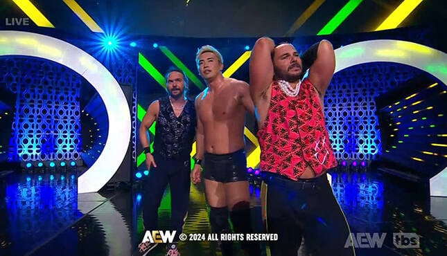 AEW Dynamite The Elite Young Bucks Kazuchika Okada 9-18-24