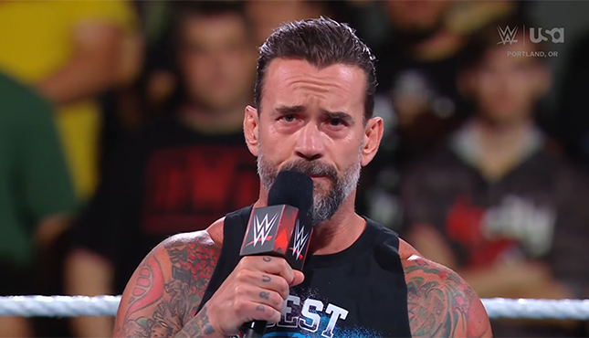 CM Punk WWE Raw