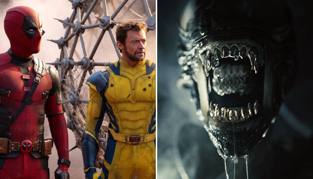 Deadpool and Wolverine Alien Romulus