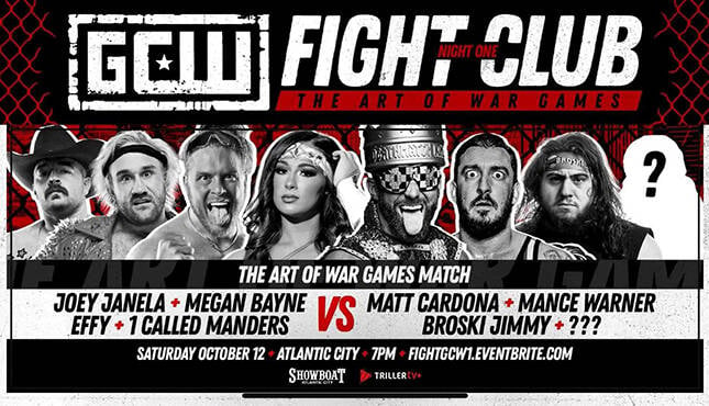 GCW Fight Club Night One Art of War Games