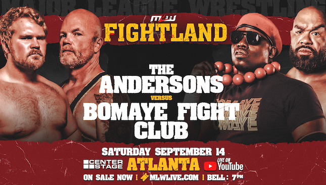 MLW Fightland The Andersons vs Bomaye Fight Club