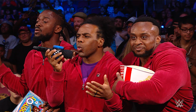 New Day Big E Popcorn