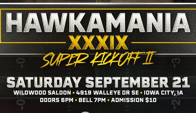 SCWPro Hawkamania XXXIX: Super Kickoff II