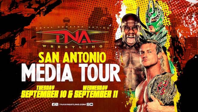 TNA Wrestling San Antonio Media Tour