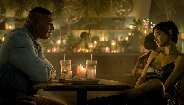 The Killer's Game Dave Bautista Sofia Boutella