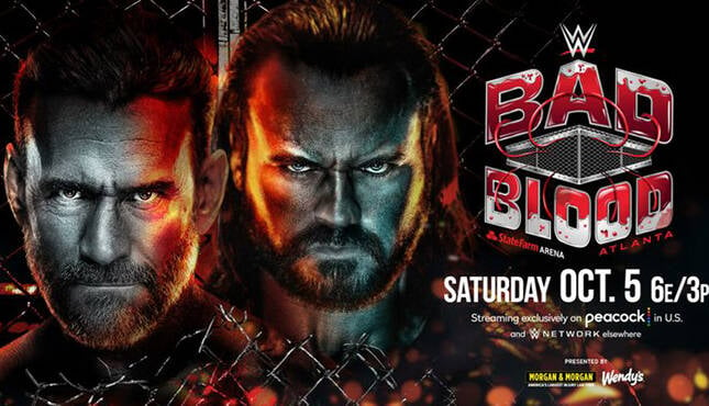 WWE Bad Blood 2024 HIAC - CM Punk vs Drew McIntyre