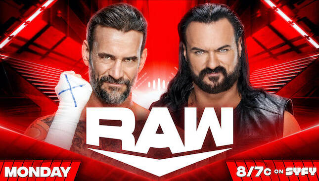 WWE Raw 9-30-2024 - CM Punk and Drew McIntyre