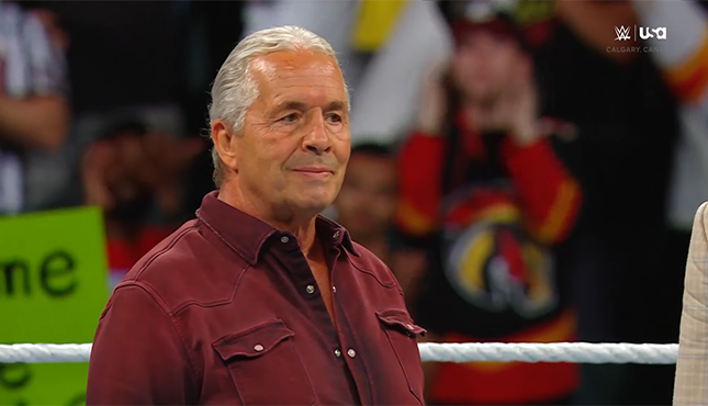 WWE Raw Bret Hart 9-9-24