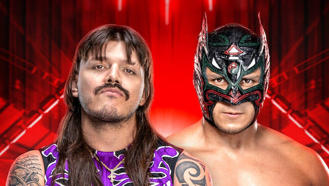 WWE Raw Dominik Mysterio vs Dragon Lee