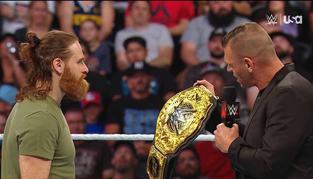 WWE Raw Sami Zayn GUnther 9-2-24