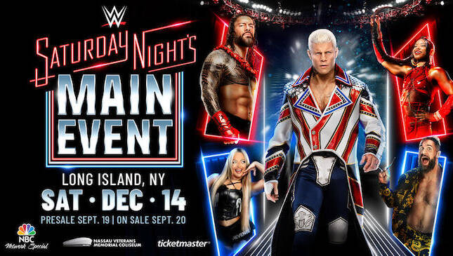 WWE Saturday Night's Main Event - December 14 2024