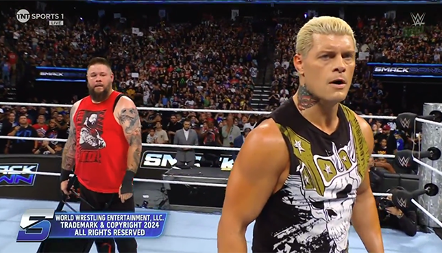 WWE Smackdown Kevin Owens Cody Rhodes 9-20-24