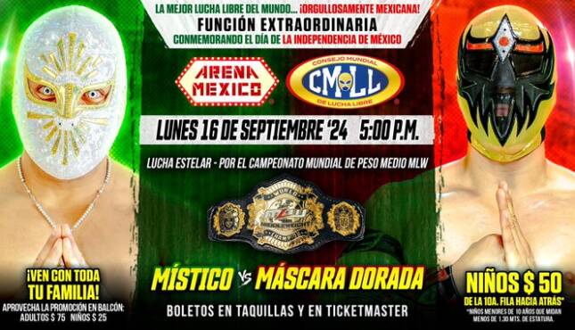 CMLL MLW Mistico