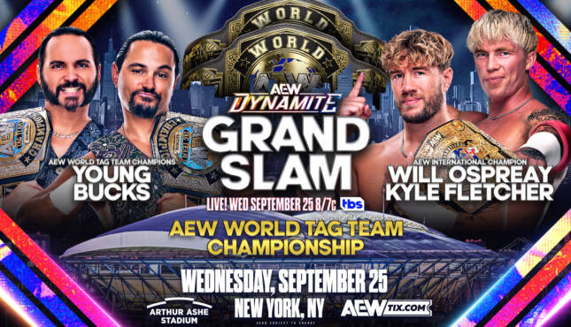 AEW Grand Slam Kyle Fletcher