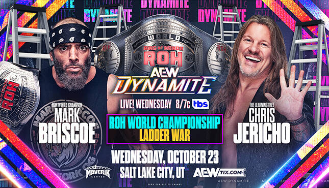 AEW Dynamite 10-23-24 LW, Mark Briscoe vs Chris Jericho