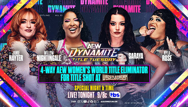 AEW Dynamite 10-8-24 4-Way