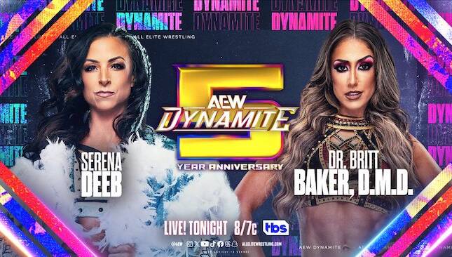 AEW Dynamite 5th Anniversary - Britt Baker vs Serena Deeb