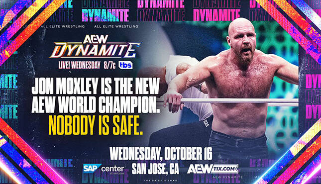 AEW Dynamite Jon Moxley 10-14-24