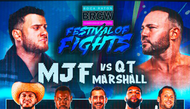 MJF QT Marshall BRCW Festival Of Fights