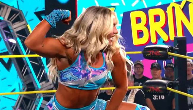 Ash By Elegance Defeats NXT's Brinley Reece On TNA Impact | 411MANIA ...