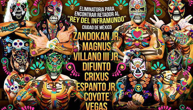 CMLL Martes de Arena Mexico Results 10.29.24