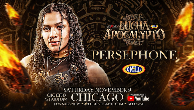 MLW x CMLL Lucha Apocalypto - Persephone