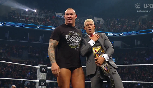 Randy Orton Cody Rhodes WWE Smackdown 10-25-24