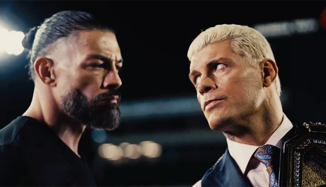 Roman Reigns Cody Rhodes WWE Smackdown 10-4-24