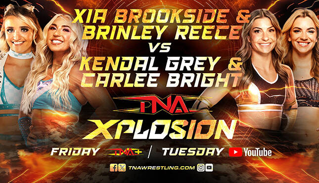 TNA Xplosion Brinley Reece Kendal Grey Carlee Bright Xia Brookside