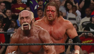 WWE Backlash 2002 Triple H Hulk Hogan