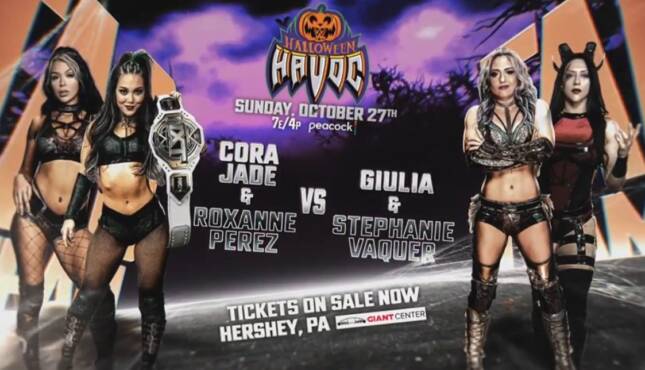 WWE NXT Halloween Havoc GSV CJRP