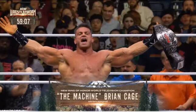 AEW WrestleDream Brian Cage