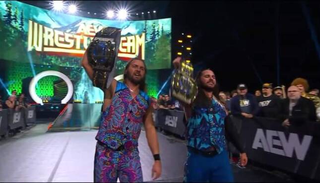 The Young Bucks AEW WrestleDream