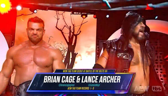 AEW Brian Cage Lance Archer