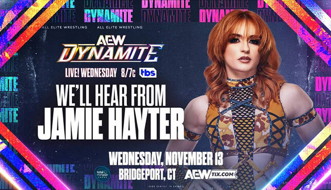 AEW Dynamite 11-13-24 Jamie Hayter