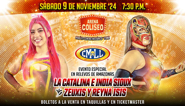 CMLL Sábado De Coliseo Results 11.9.24