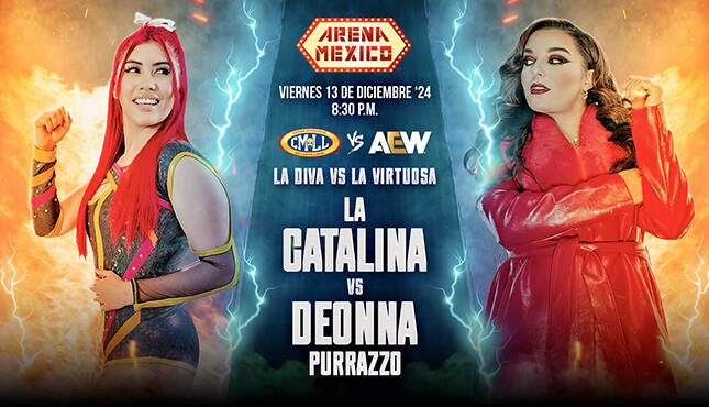 Deonna Purrazzo La Catalina CMLL 12-13-24